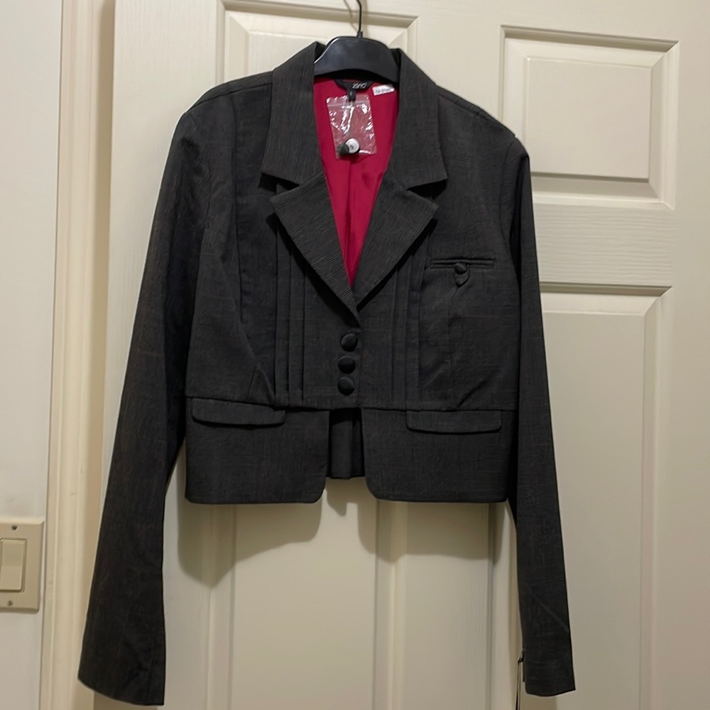 Zinc short blazer (sz l)